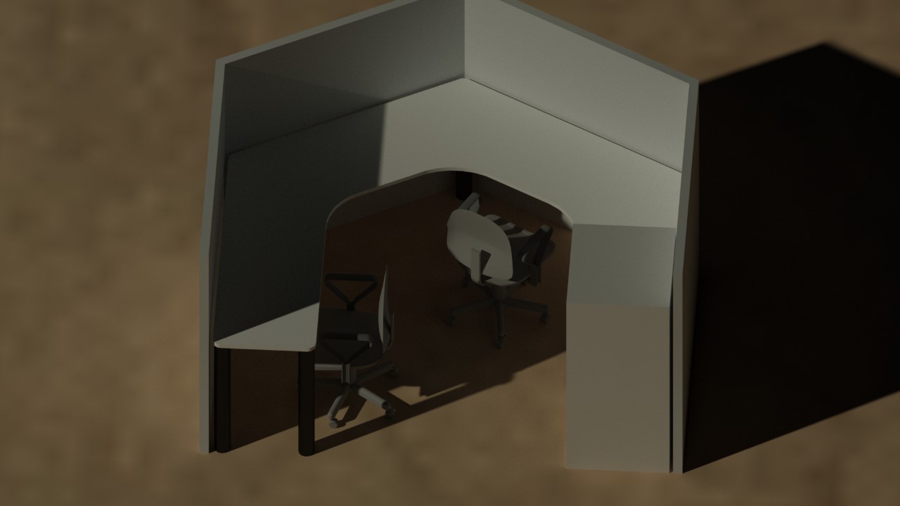 Propuesta oficina pentagonales para el Instituto Carlos Slim de la Salud