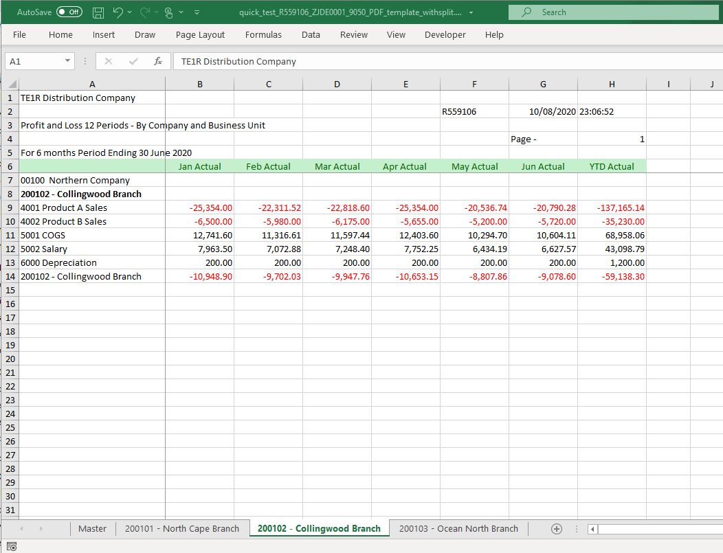 Data split into Sheets - Split Sheet 2