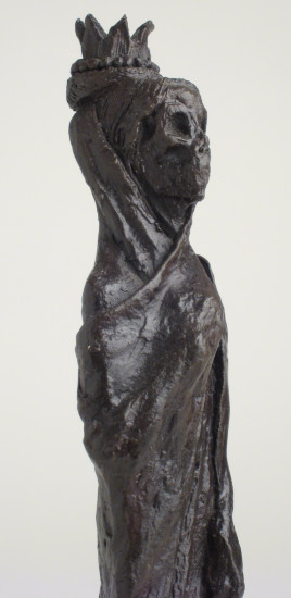 Black Queen Detail (chess piece)
Artist: Bill Girard, Royal Oak, MI
Formerly collection of Allen Abramson
Photo courtesy of Ken Weikal, Farmington Hills, MI. 