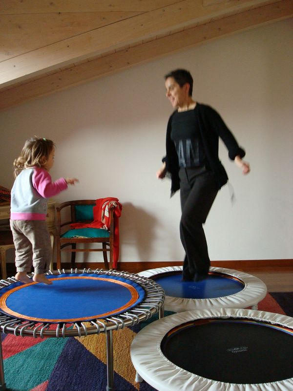 Dorothea on Bellicon Premium Rebounder