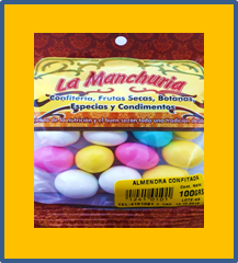 ALMENDRA CONFITADA
100 GRS