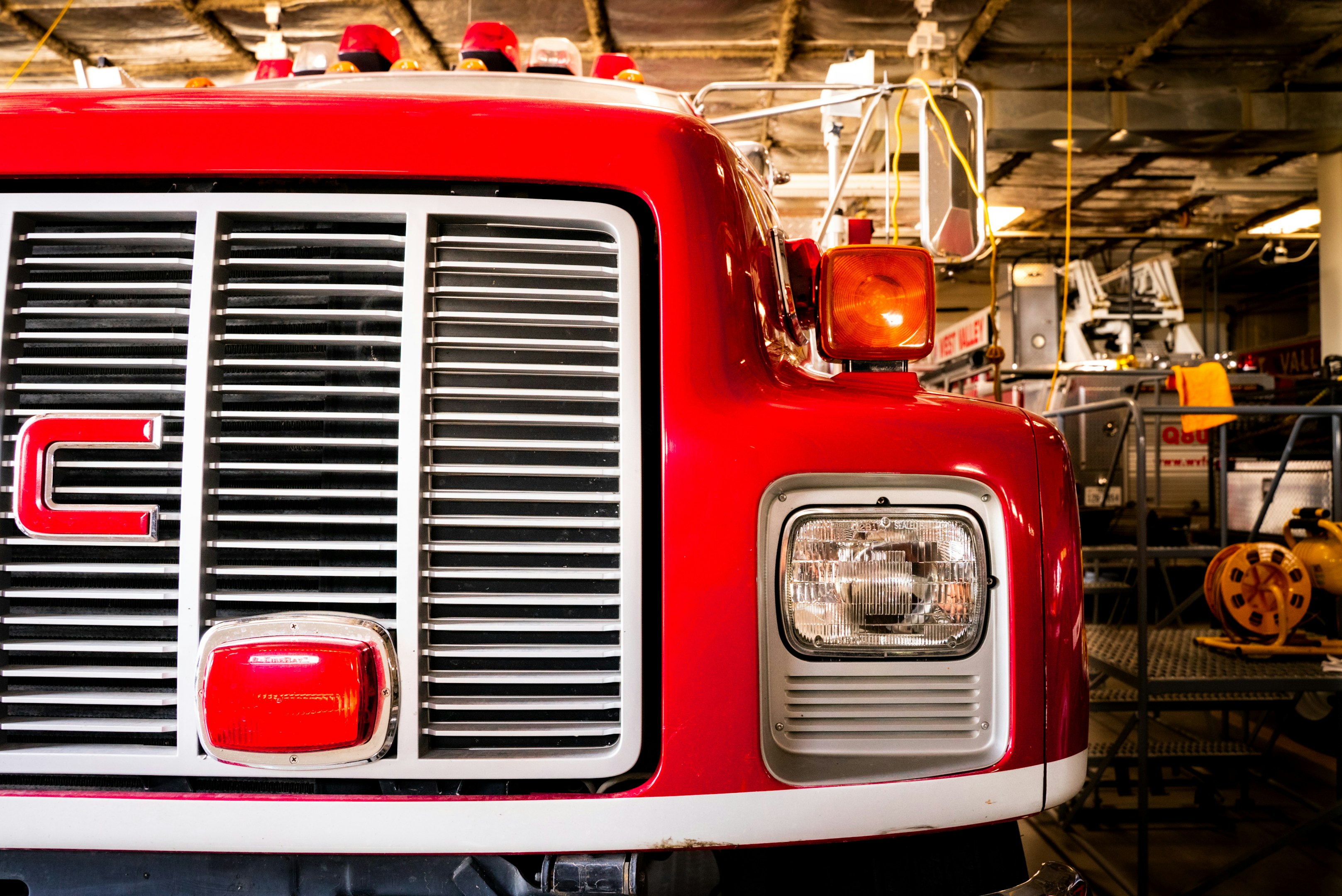 red and silver vintage car