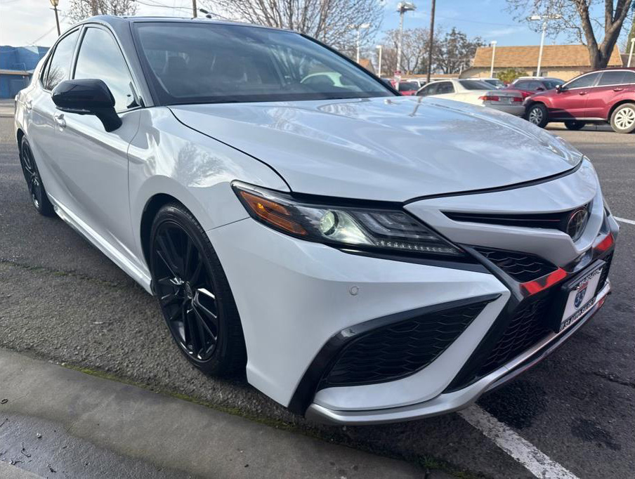2023 Toyota Camry XSE Sedan 4D
Miles: 31,391
Drive: FWD
Trans: Automatic, 8-Spd w/Sequential Shift
Engine: V6, 3.5 Liter
Exterior: White
Interior: Red
Stock: 1627
VIN: 4T1KZ1AK8PU076651