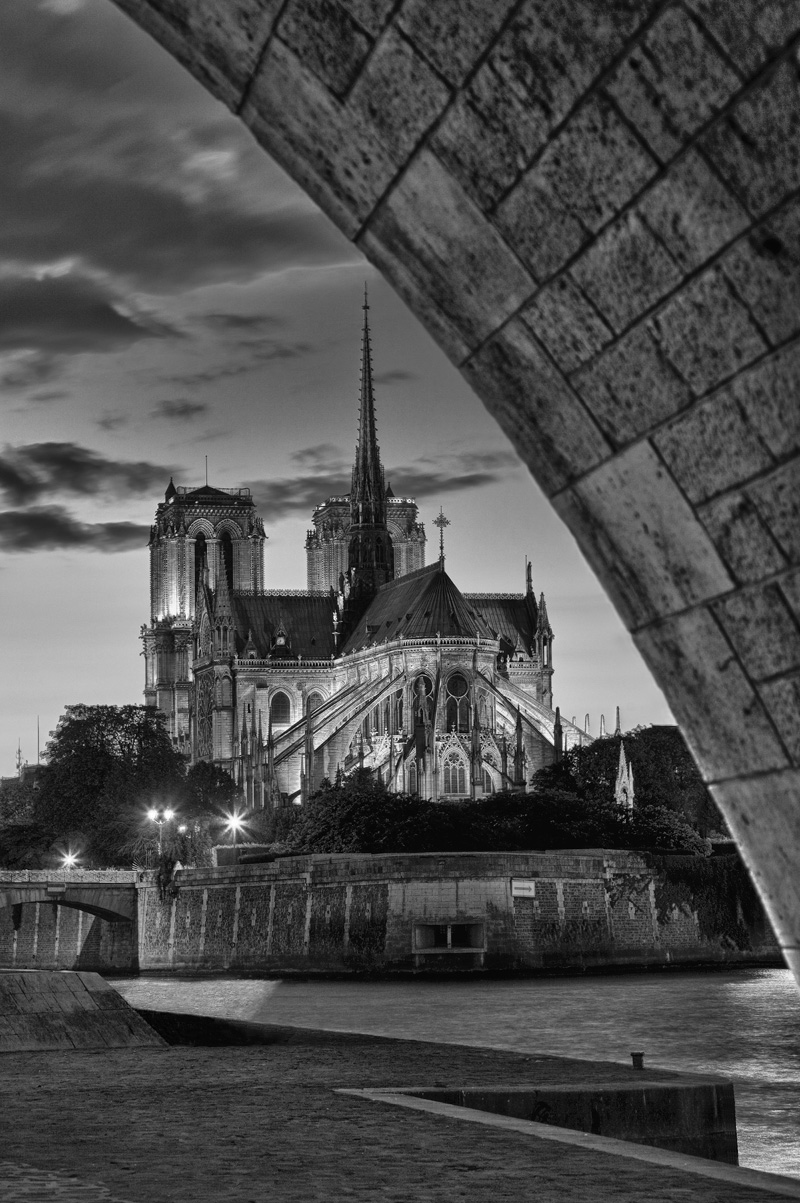Notre Dame at Night