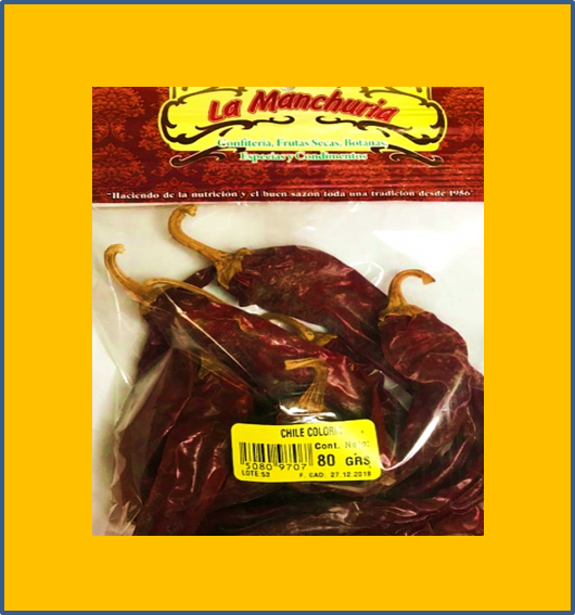 CHILE COLORÍN
80 GRS