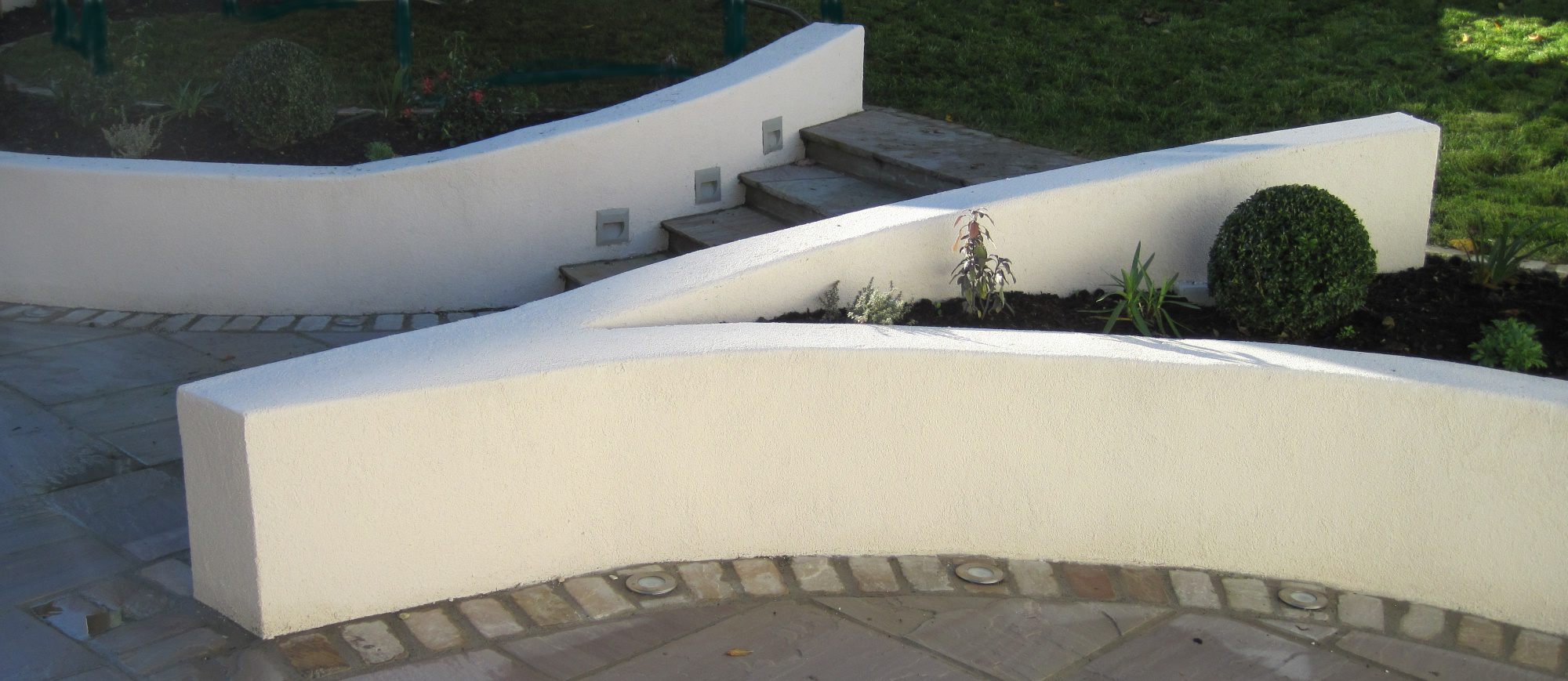 Curvaceous Garden Walls
