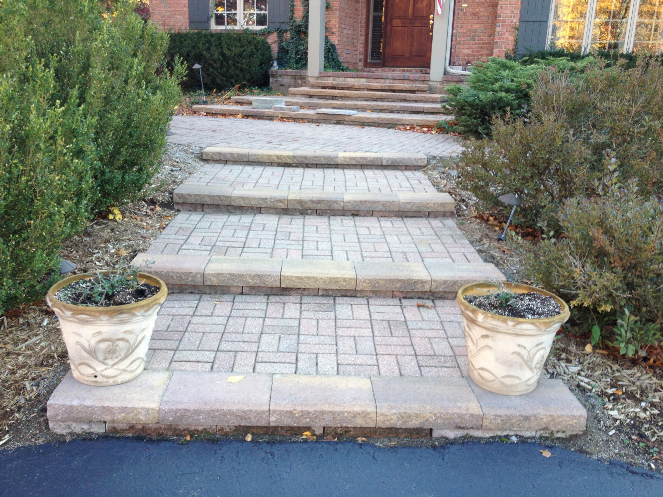 A failing front entrance.