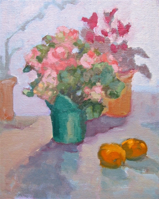 Dodson, Friends, 10x8, Oil