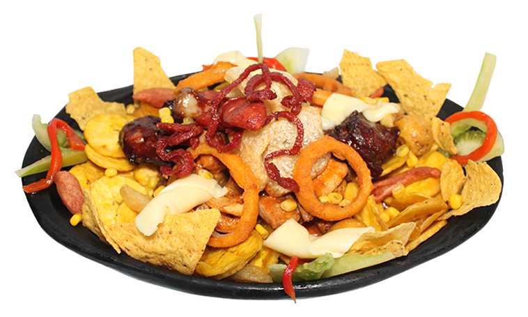 Happy chef in kitchen