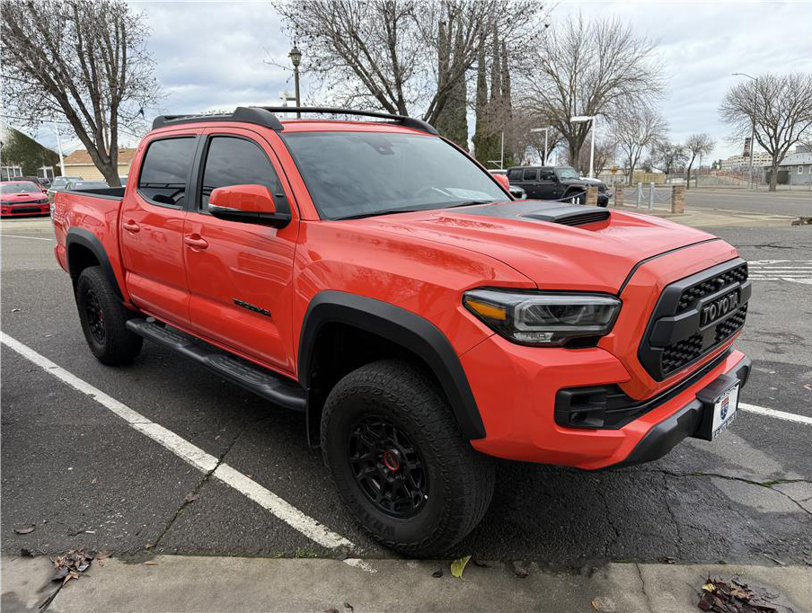 2023 Toyota Tacoma Double Cab TRD Pro Pickup 4D 5 ft
Miles: 32,445
Drive: 4WD
Trans: Automatic, 6-Spd
Engine: V6, 3.5 Liter
Exterior: Orange
Stock: 1619