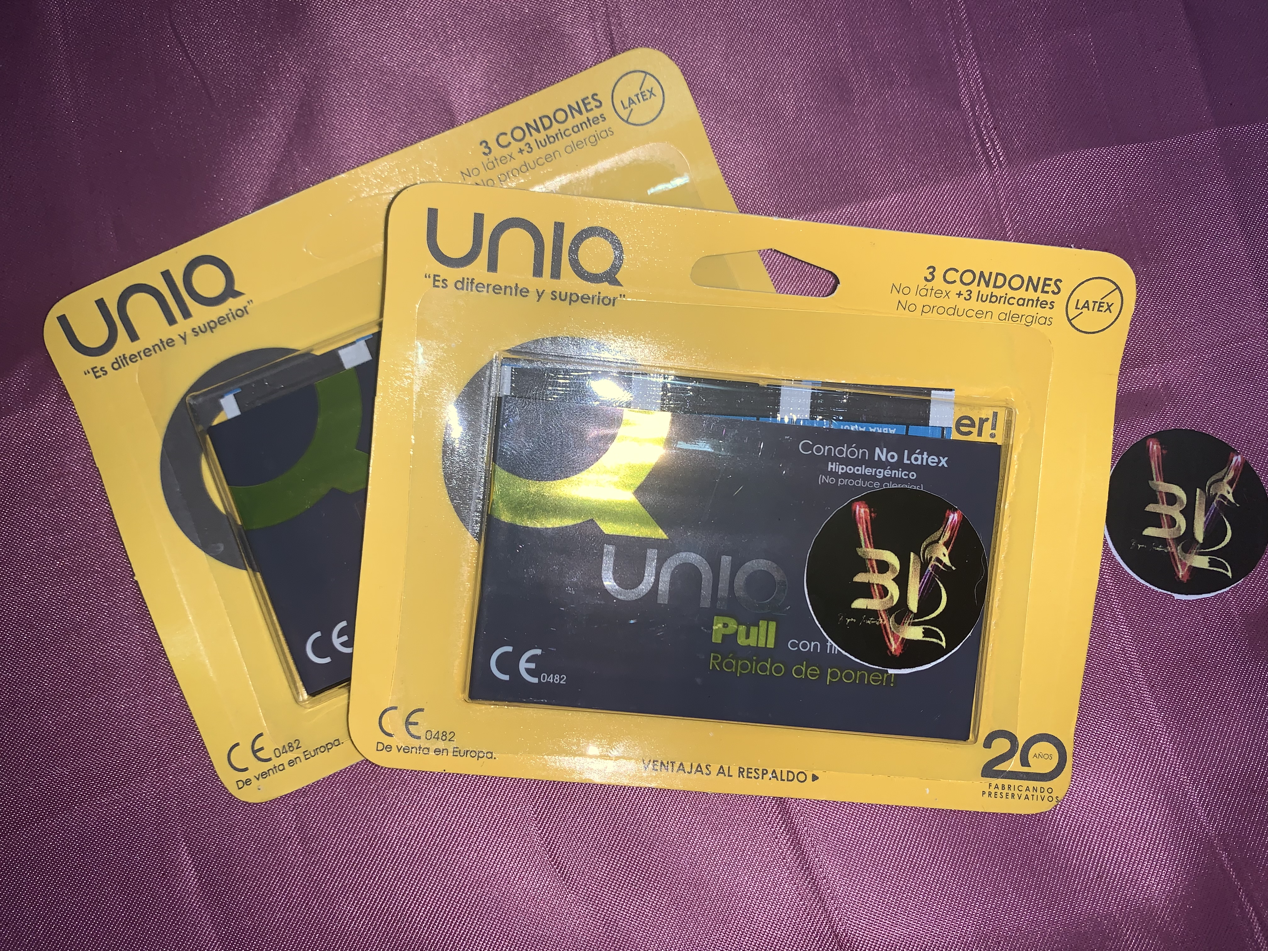 PRESERCATIVOS SIN LATEX, PRESENTACION IDEAL PARA LLEVAR EN LA BILLETERA, 3 UNIDADES
$ 15.000