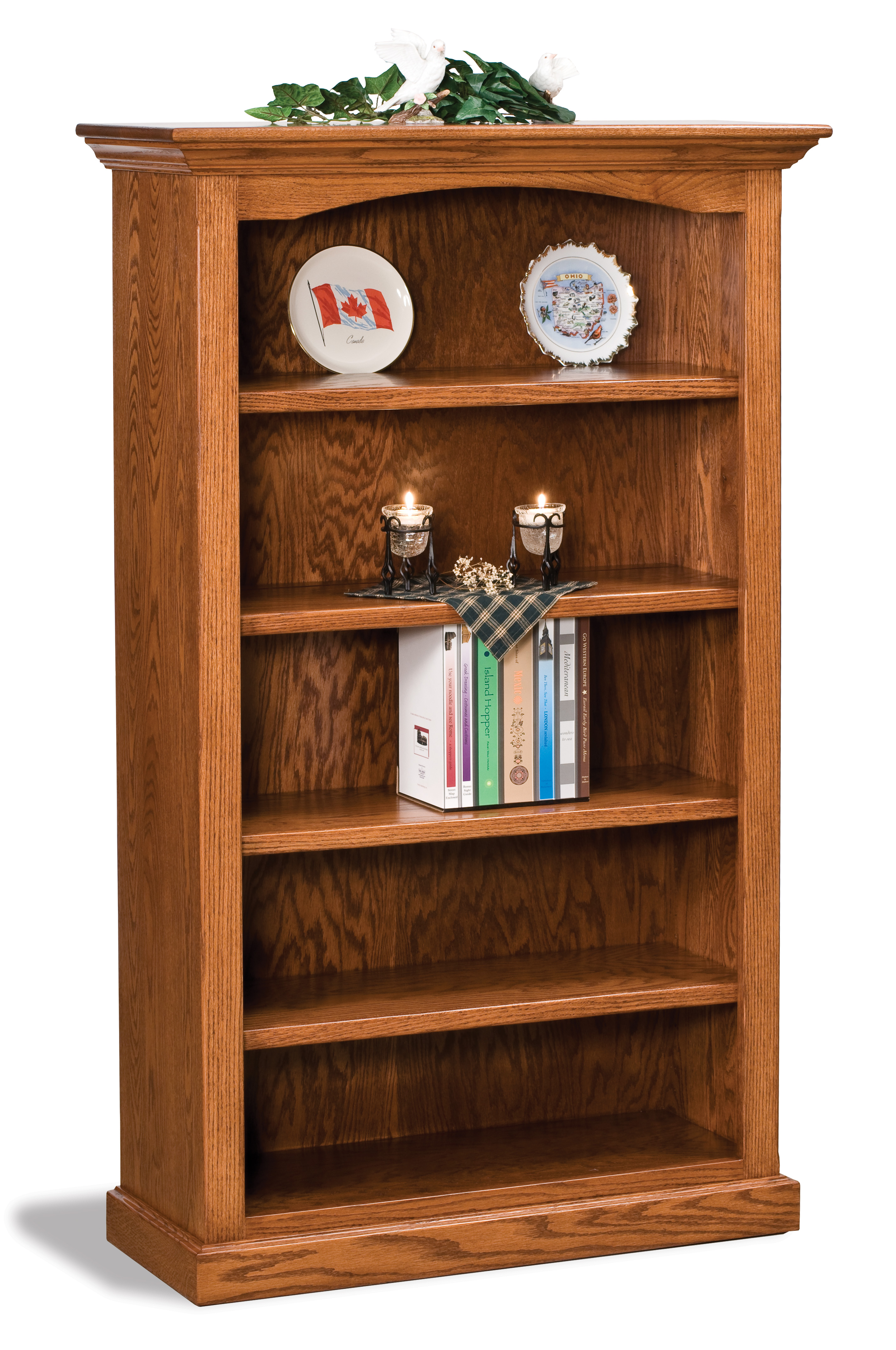 Hoosier Heritage 5 ft. Bookcase-#132