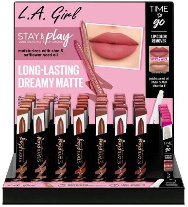 GPD486
STAY & PLAY MATTER LIP CRAYON 