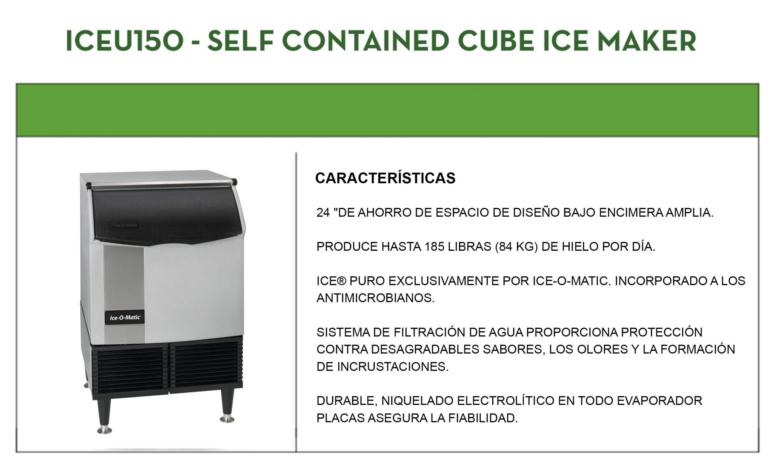 Ice-O-Matic HISU050FA Cube Ice Maker