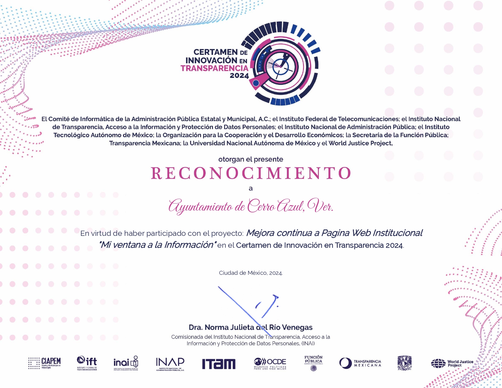 INNOVACION TRANSPARENCIA 2024