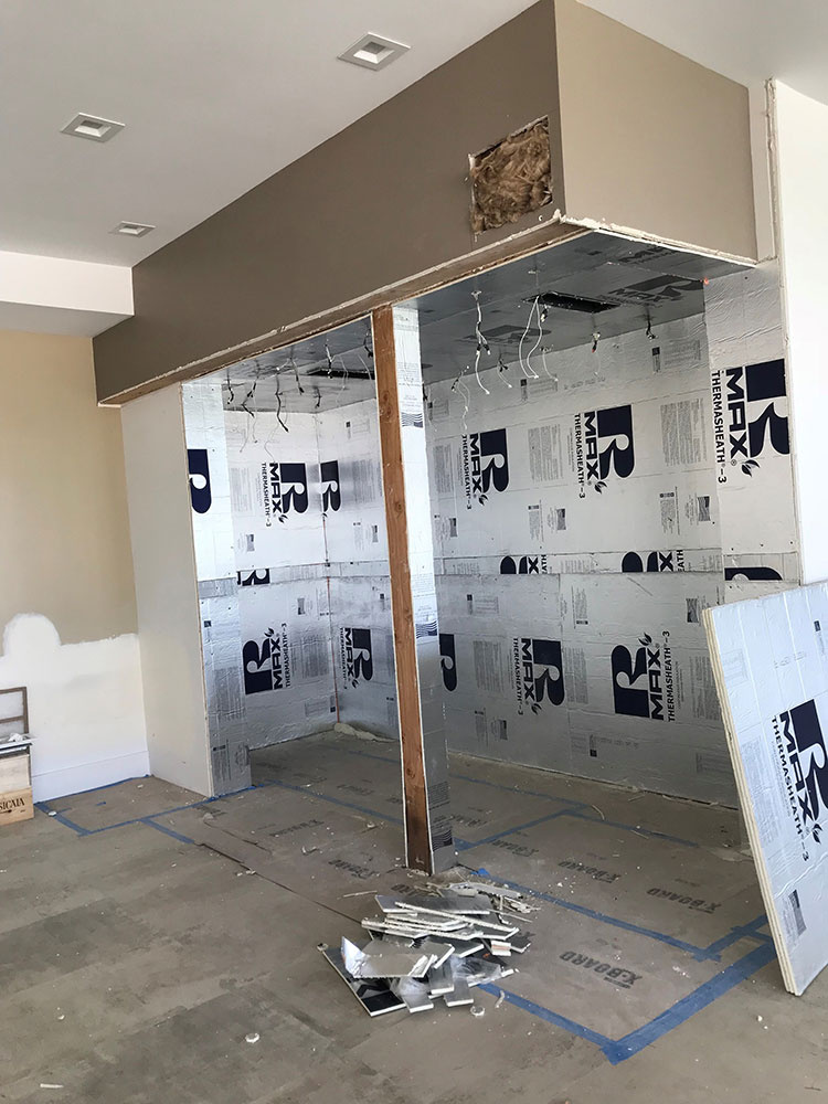 Rigid Insulation Over Foam