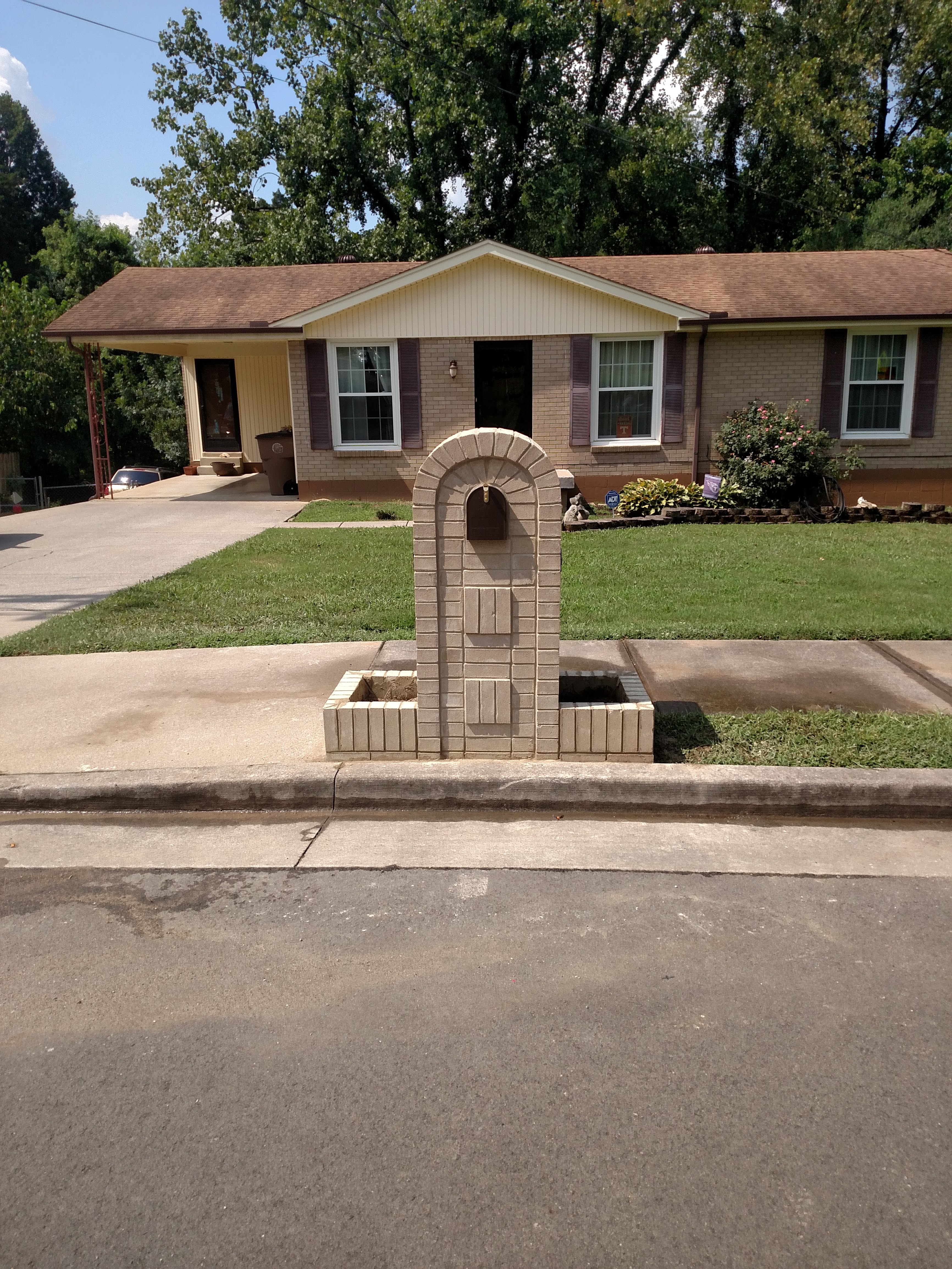 Brick Mailbox