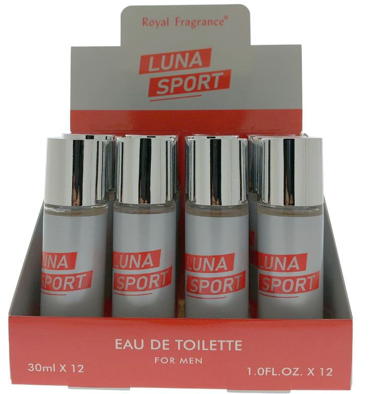 LUNA SPORT TRAVEL SPRAYS
12 PC DISPLAY
H010D