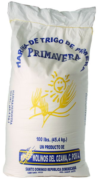 Harina de trigo Primavera 100 lbs
Código: 666
