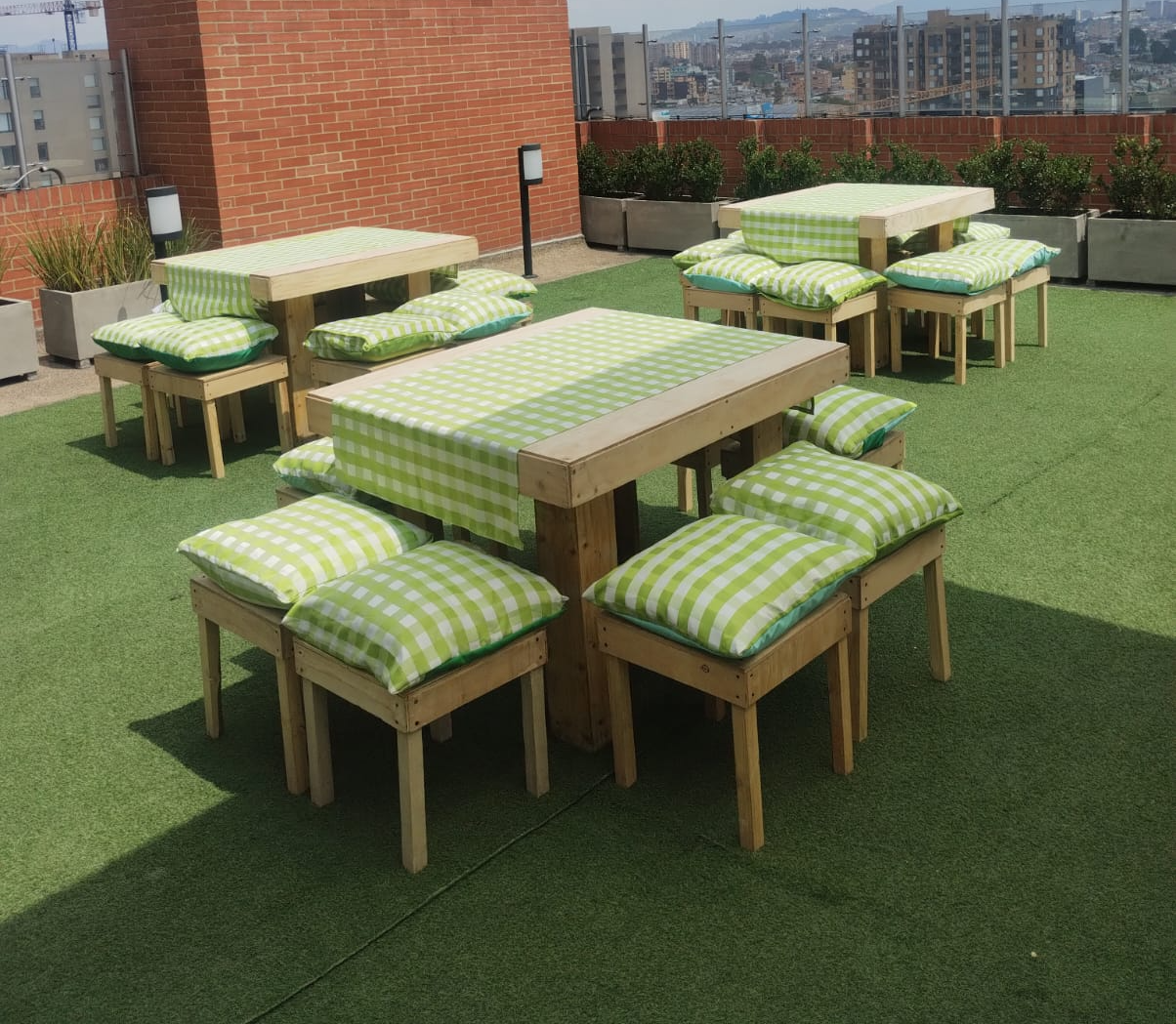 Cojin a Cuadros
Medidas 50x50cm
$5.000 Alquiler