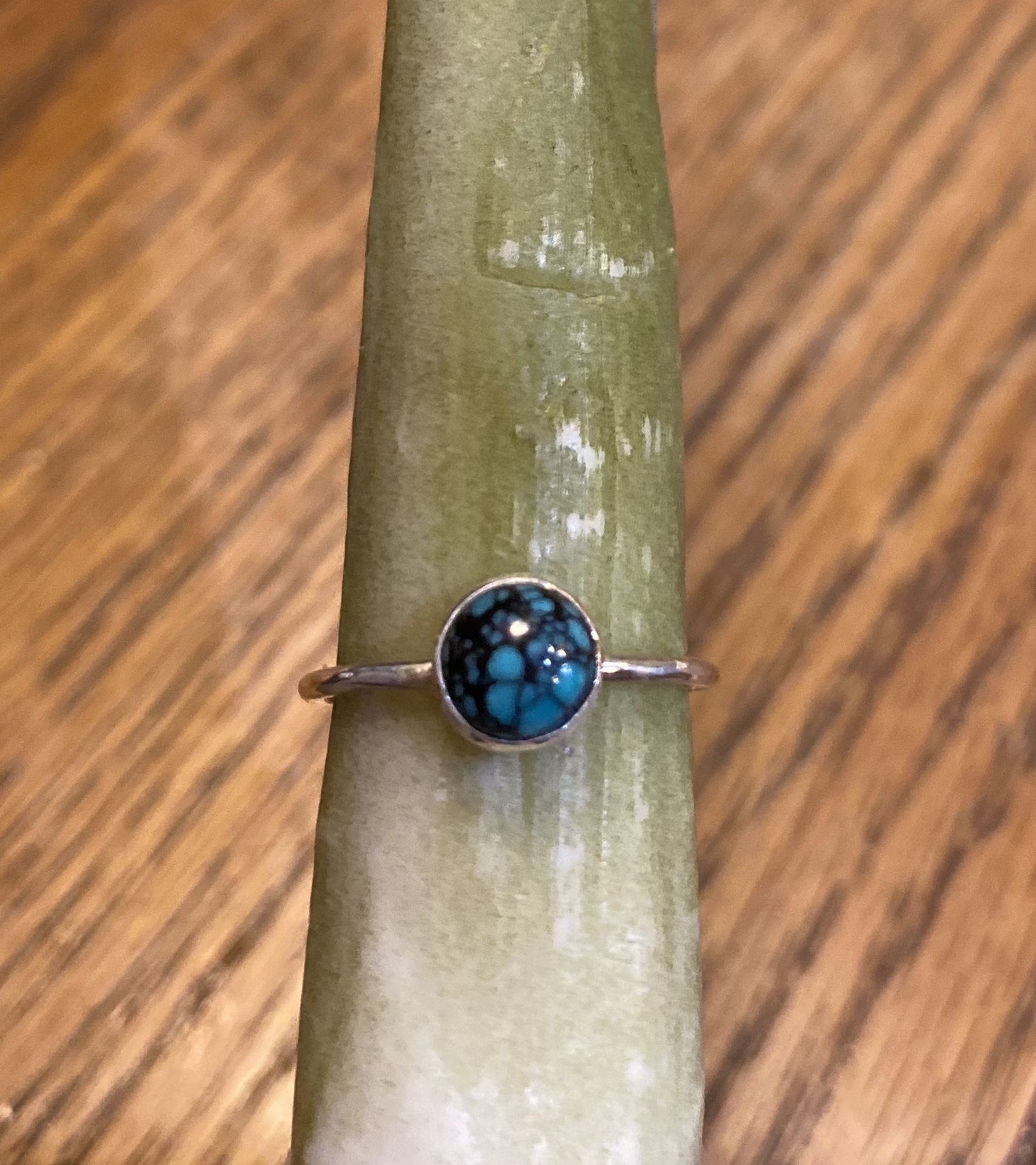 Web Turquoise Ring  EM105
Sterling Silver
Size 5.5
$30.