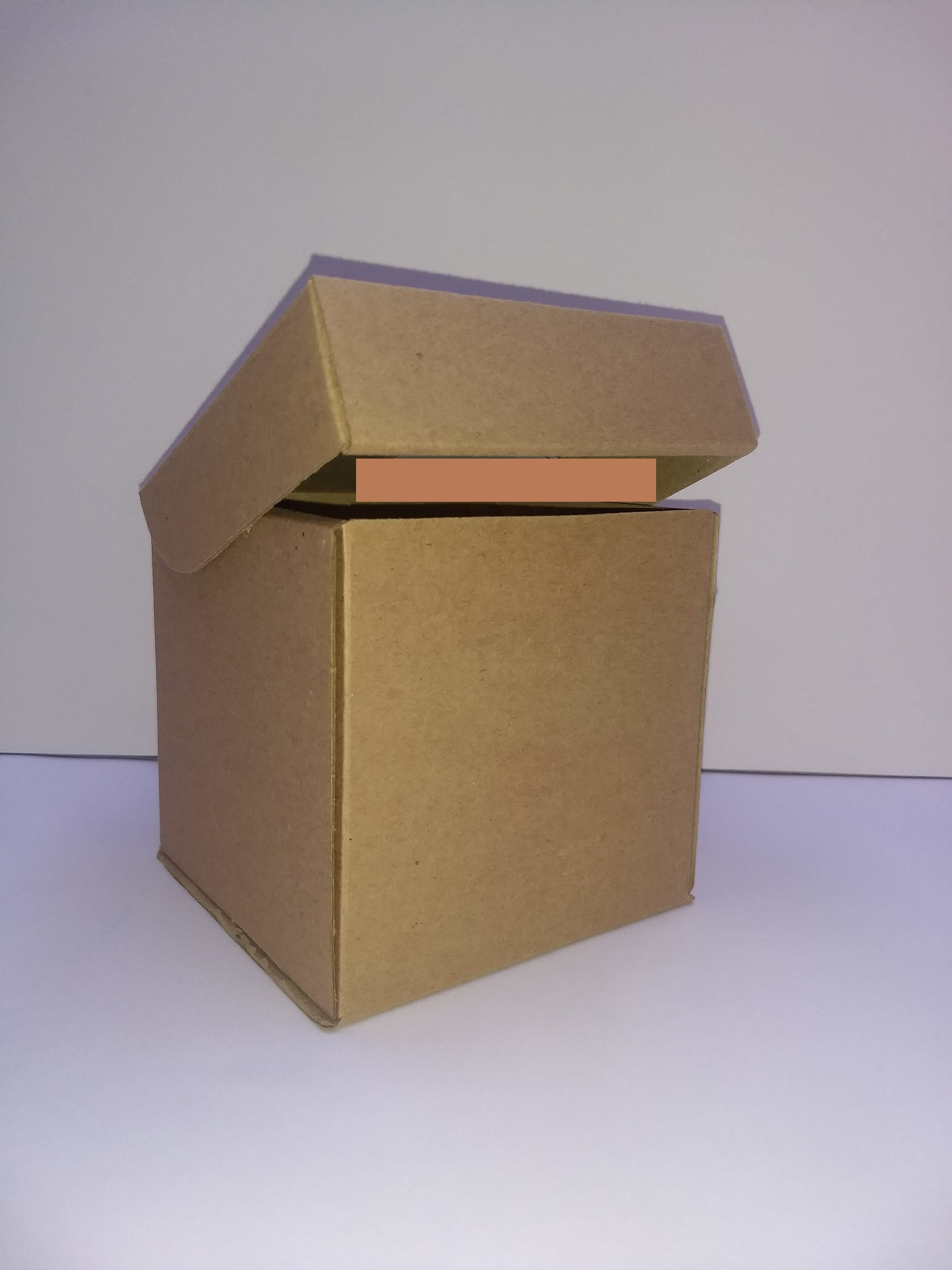 CUBO KRAFT 
MEDIDA 13X13X13