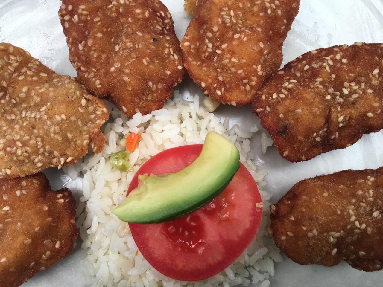 camarones al coco