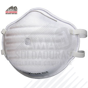 MASCARILLA PARA SOLDADOR
Categoría: Mascarilla
Descripción: Filtro de carbón activado para vapores orgánicos y gases ácidos, clip nasal, contacto suave.
Usos: Humos, neblinas y partículas sólidas sin aceite, gases ácidos y vapores orgánicos. Protección contra procesos de fundiciones de metales, corte con soplete y soldadura, procesos químicos, etc.
Normas: NOM116-STPS-1994 en su tipo P-2 y N95.