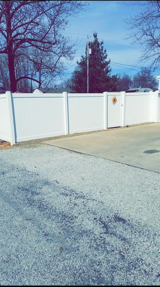 Privacy Fence With Gate