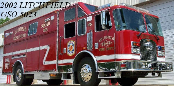 Litchfield 805 Rescue Fire Truck