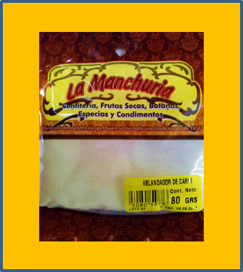 ABLANDADOR DE CARNE
80 GRS