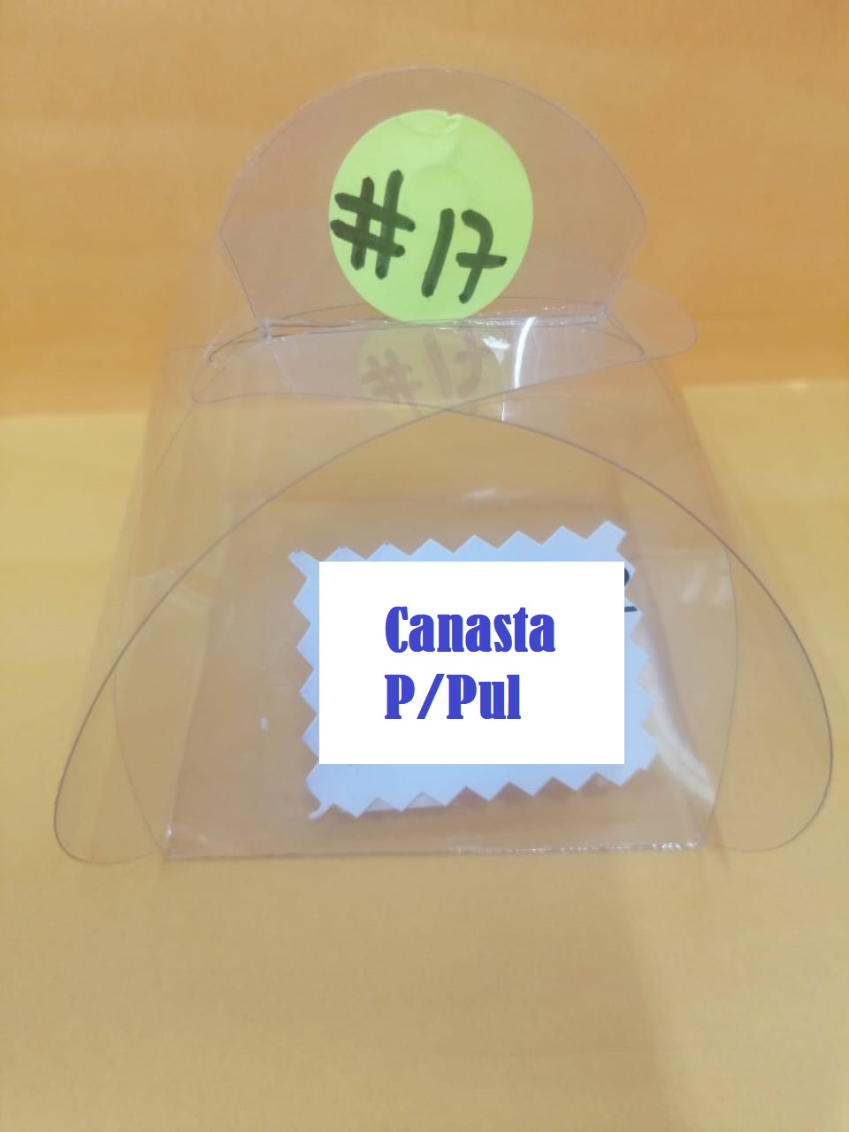 #17 CANASTA P/PUL
MEDIDA 6X6X5