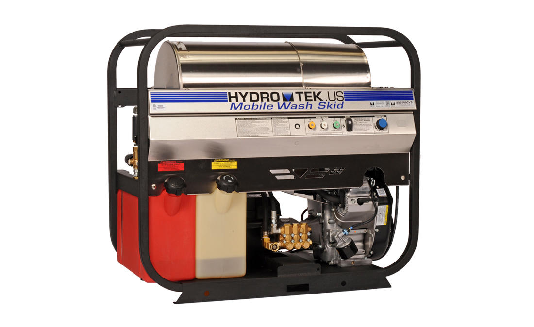 SS Series: Mobile Wash Skids - Compact, Gas Powered, Diesel Heated