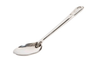 CUCHARA PARA COCINAR 13" 
LISA,ACERO INOXIDABLE

    