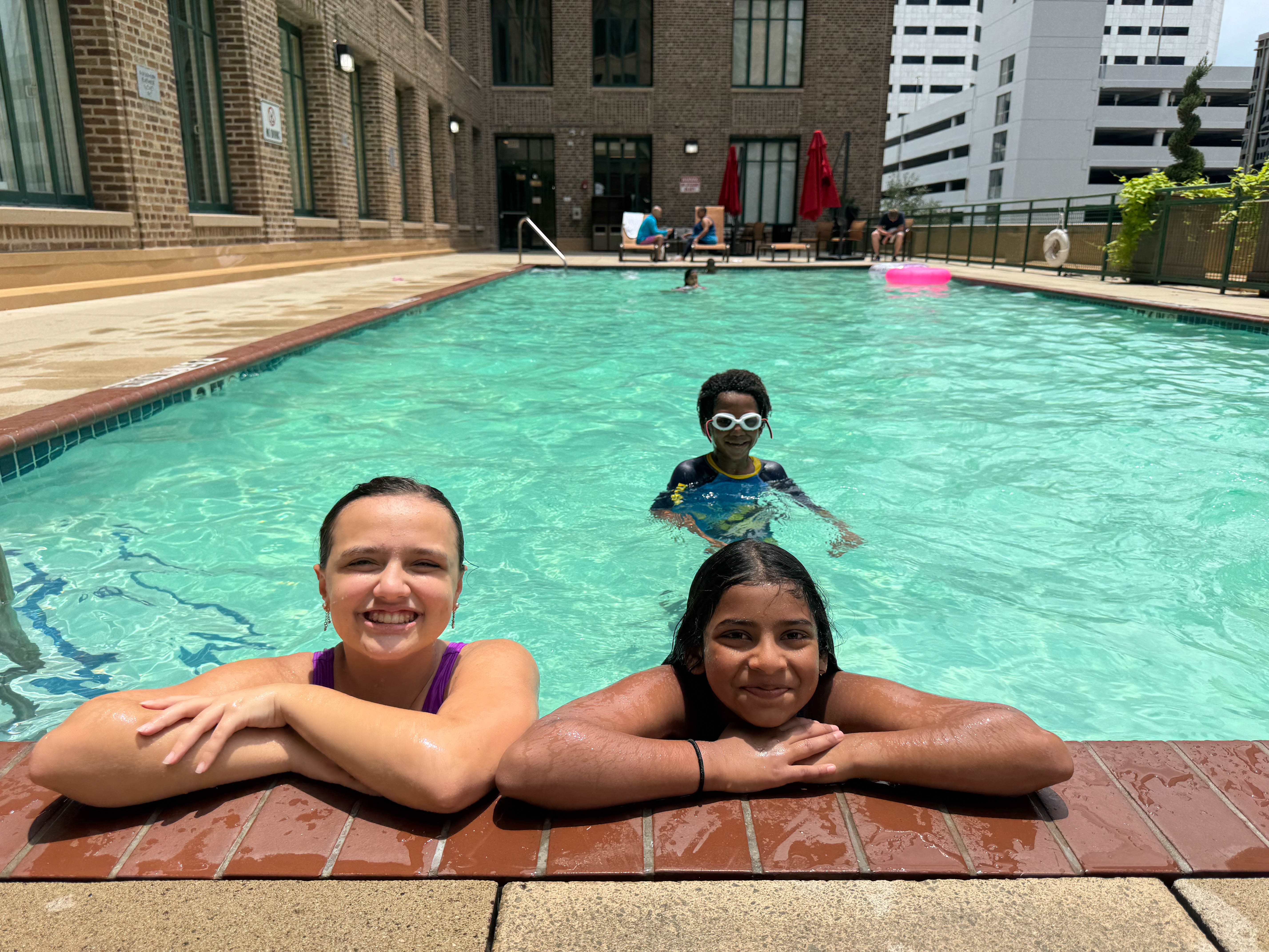 And the pool, too!
