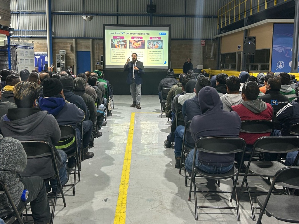 Conferencia para el personal de Tempur+Sealy.