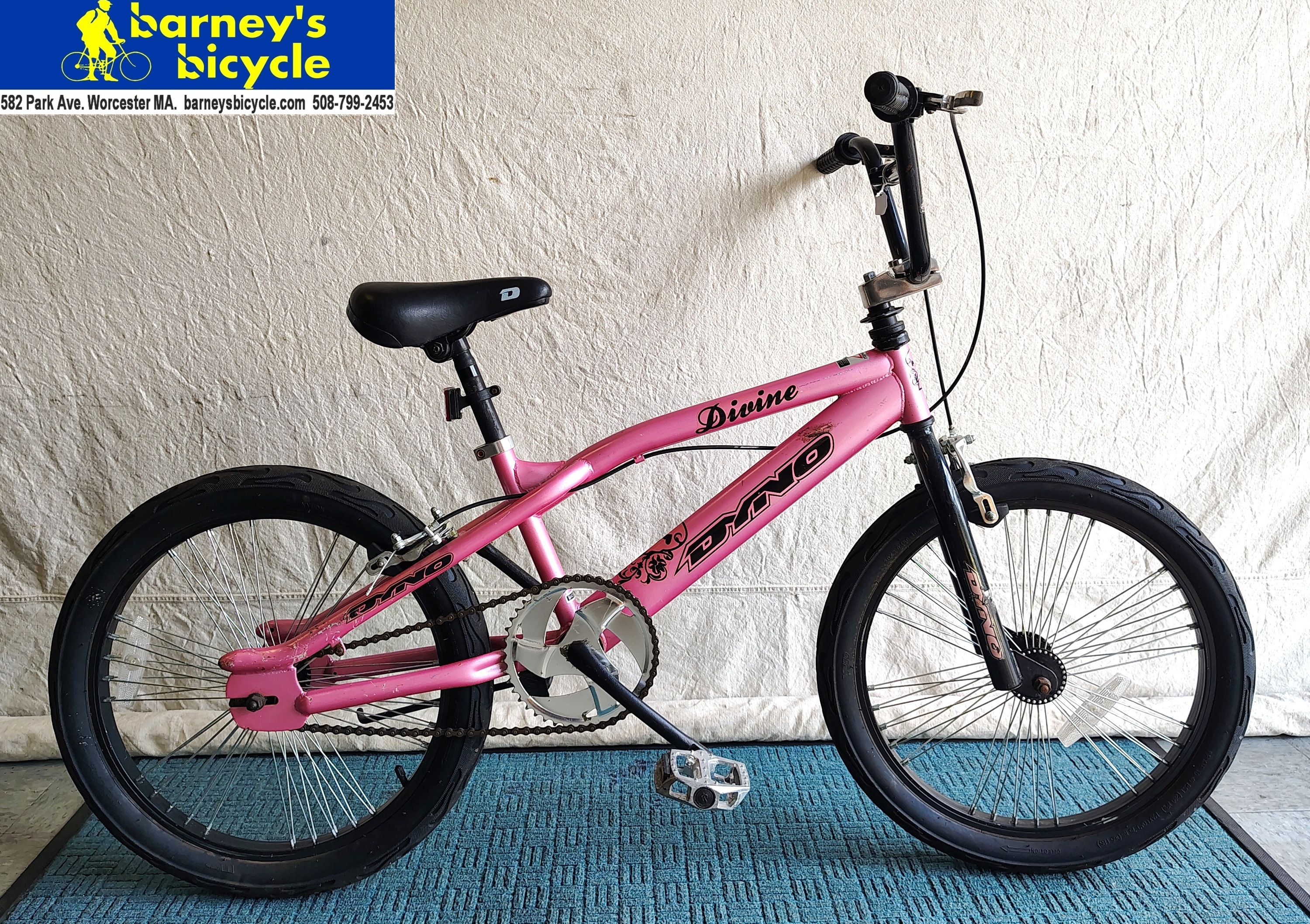 Dyno Divine
Wheel Size: 20"/ Ages 6-9/ Speeds: 1spd
Price: $179.00  (Professionally Tuned)
