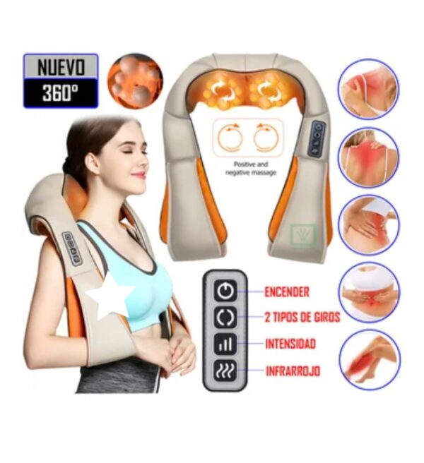 PJ-480
MASAJEDOR PARA HOMBROS Y CUELLO