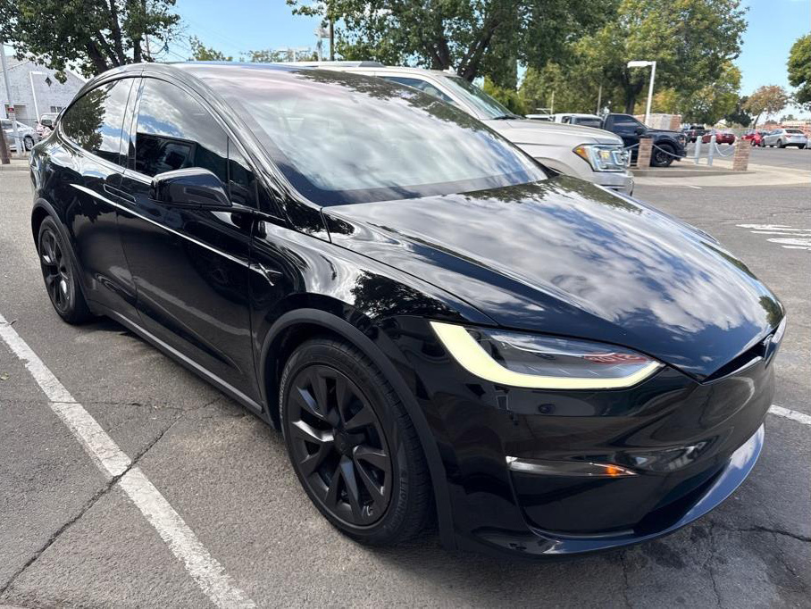 2023 Tesla Model X Standard Sport Utility 4D
Miles: 45,193
Drive: AWD
Trans: Single-Speed Fixed Gear
Engine: Dual AC Electric Motors
Exterior: Black
Stock: 1731
VIN: 7SAXCAE58PF386472