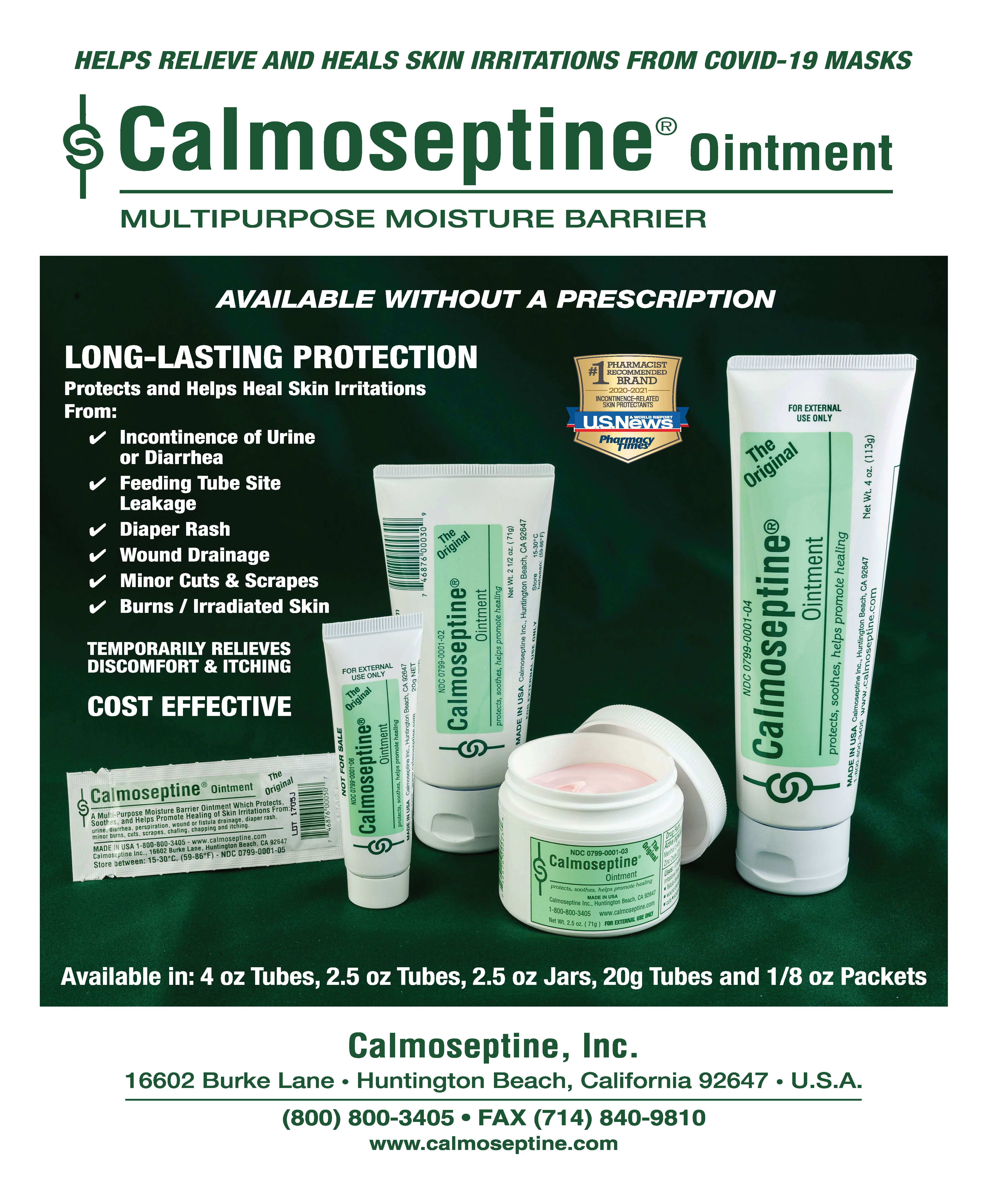 Calmoseptine Brochure