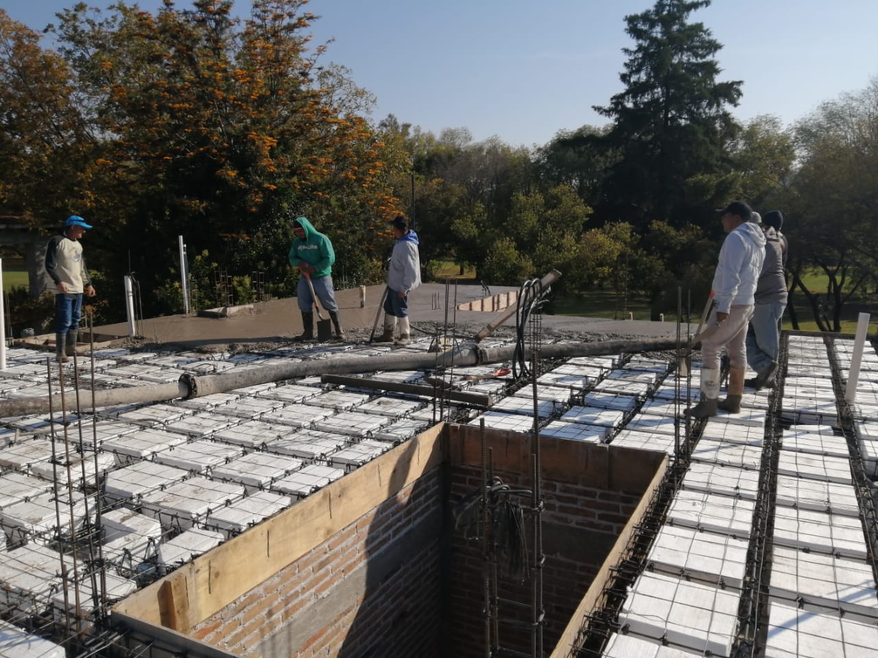 Dos mujeres conversando alegremente en una oficina moderna con laptops y plantas.