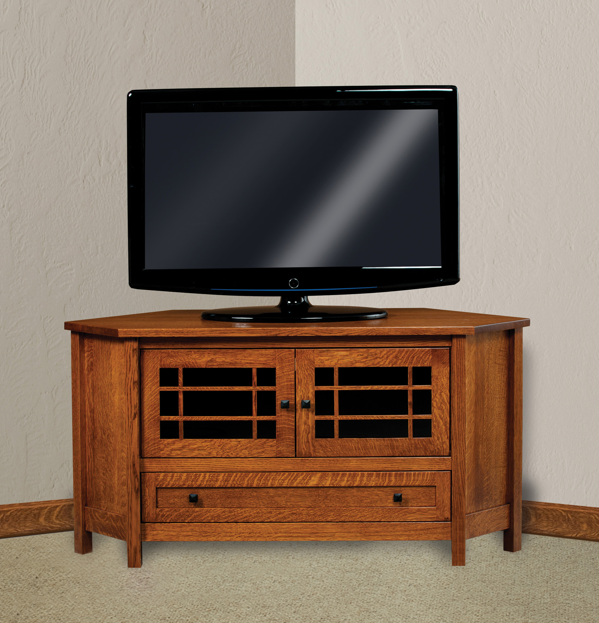 Centennial Corner Media Console