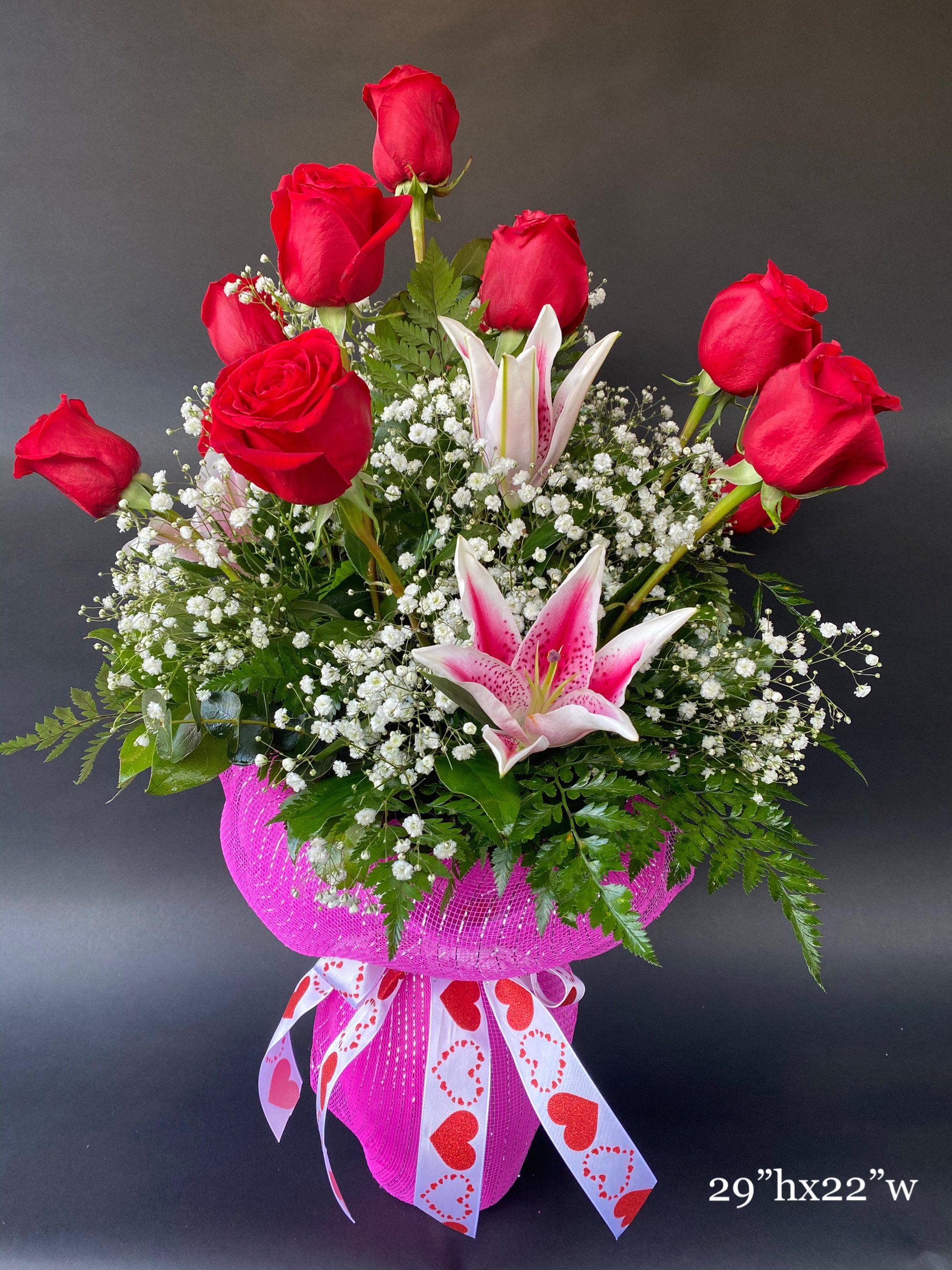Blooming Roses With Love
$149.99 + Tax