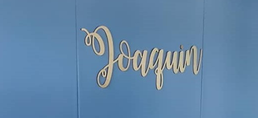 Letras personalizadas 
para la venta 
$120.000 