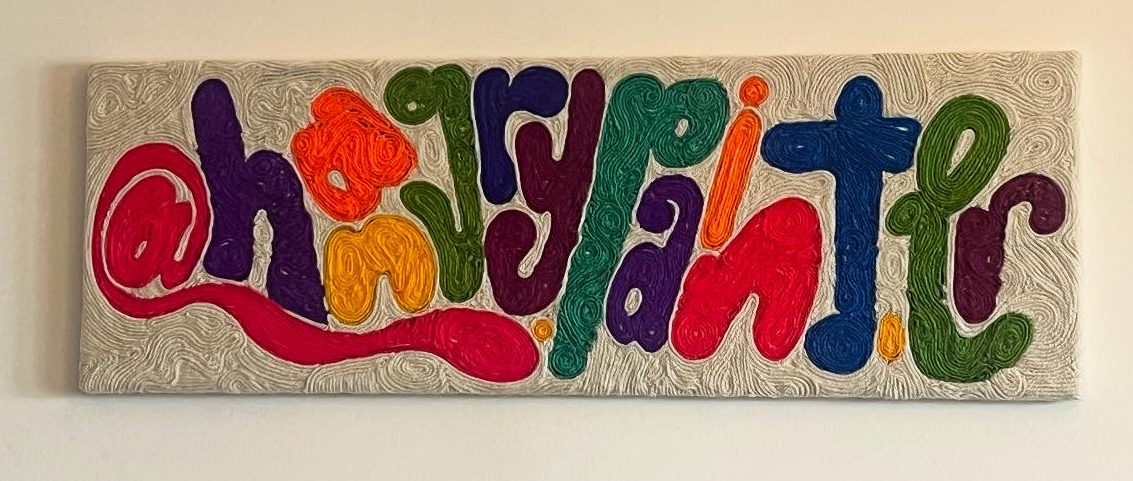 "Yarn Painting" 2025