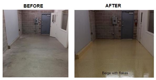 Concrete Defense Before And After