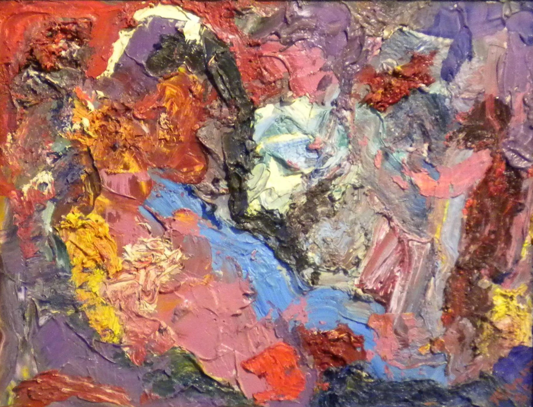 Op-063 ROAD TO EMAUS Oil on Canvas 2008 private collection