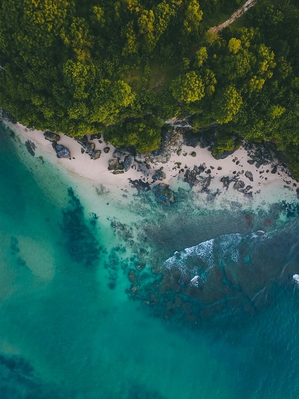 Air View of Beach