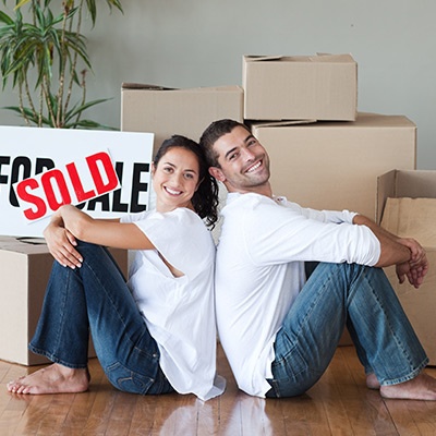 Couple Having Bought New House
