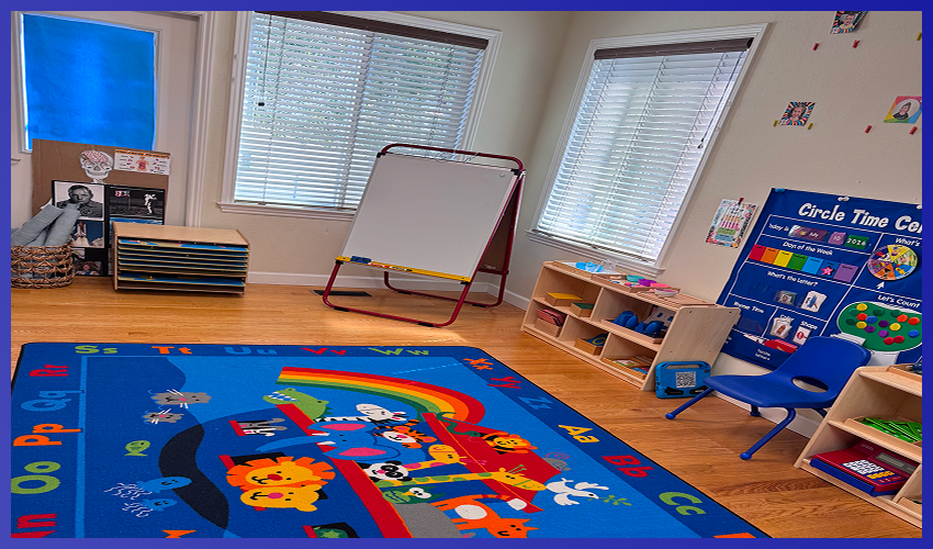 A classroom for children